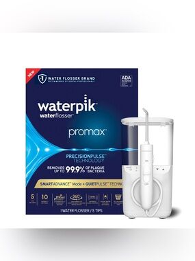 Waterpik Promax Water Flosser | NEW Sealed White